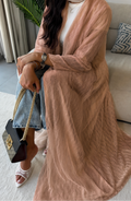 Sukara Abaya (Light Brown)