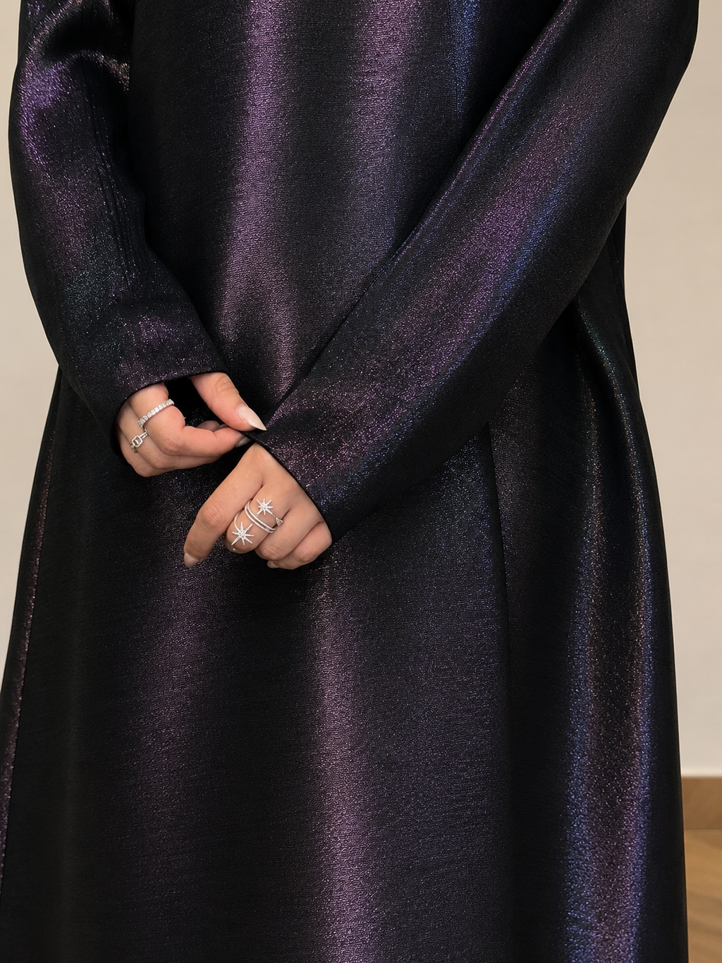 Midnight Abaya (Purple)